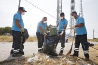 5 Ton Çöp Çıkan Şahin Tepesi Kirlilikten Arındırılıyor