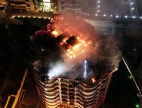 ÇUKURAMBAR - Ankara'da korkutan yangın: Bina boşaltıldı