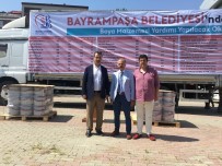 SEMİH ERDEN - Bayrampaşa Belediyesinden İlçedeki Okullara Tonlarca Boya Yardımı