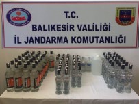 Edremit'te Kaçak İçki Operasyonu