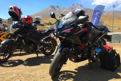 'Erciyes Motofest' Kamp Ateşinin Yanmasıyla Başladı