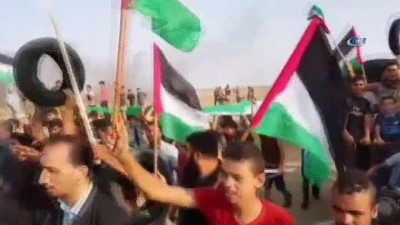 GÜNCELLEME - İsrail Askerleri Gazze Sınırında 52 Filistinliyi Yaraladı
