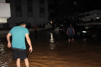 Trabzon'da Şiddetli Yağış Sele Neden Oldu