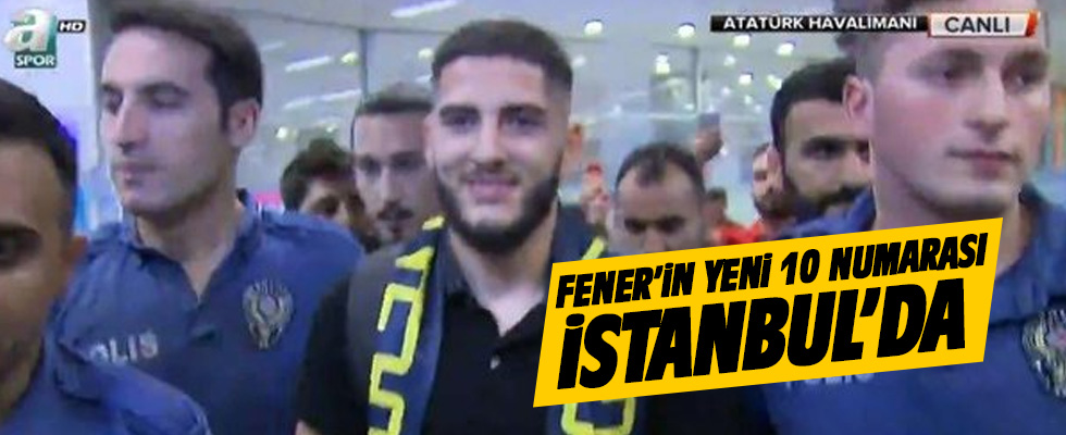 Yassine Benzia Fenerbahçe için İstanbul'a geldi!