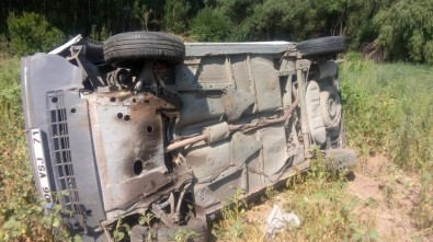Kırşehir'de Otomobil Takla Attı Açıklaması 1 Ölü