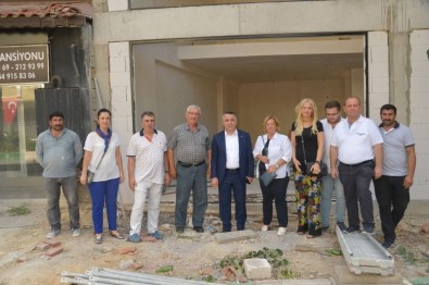 Vali Bilgin Kızılay'ın Yeni Binasının İnşaatını İnceledi