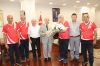 ZÜLKIF DAĞLı - Vali Dağlı, Şampiyonları Ağırladı