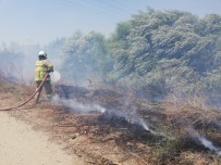 SİGARA İZMARİTİ - Edremit'te Art Arda Yangın Çıktı