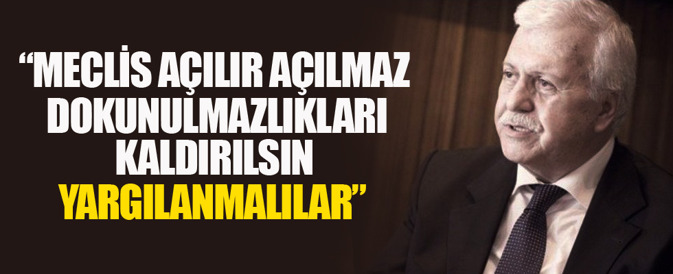 Gülerce: Meclis açılır açılmaz dokunulmazlığı kaldırılmalı