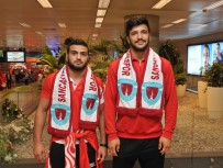 İSMAIL ERDEM - Avrupa Şampiyonu Güreşçilere Coşkulu Karşılama