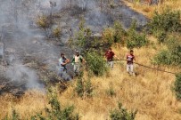 İTFAİYE ARACI - Hizan'da Orman Yangını