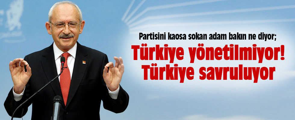 Kılıçdaroğlu'ndan döviz açıklaması: Türkiye savruluyor