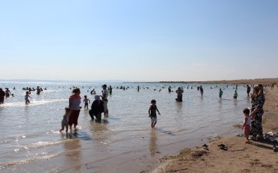 Kırşehir'de Hafta Sonu Savcılı Plajına Akın