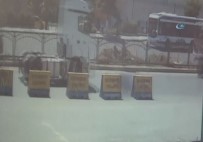 BALıKLıGÖL - Korkunç Kaza Güvenlik Kamerasında