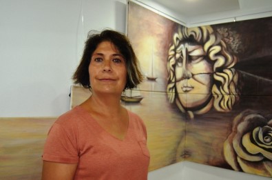 Didim'de Resim Sergisine Yoğun İlgi