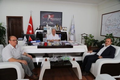 Müftü Aksu'dan Başkan Özakcan'a Ziyaret