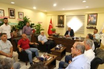 CUMA ÖZDEMIR - Ak Parti İl Başkanı Karataş'a Hayırlı Olsun Ziyareti