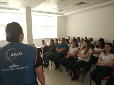 AFAD'tan Hastane Çalışanlarına Eğitim