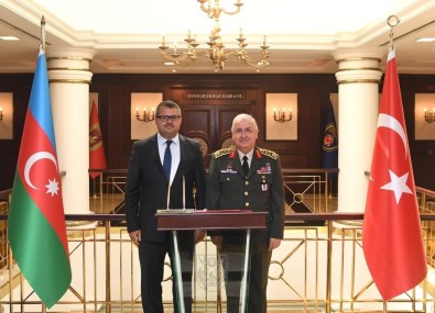Azerbaycan'ın Ankara Büyükelçisi İbrahim, Orgeneral Güler'i Ziyaret Etti