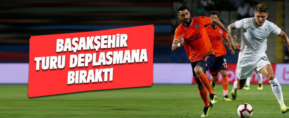 Başakşehir Burnley karşısında turu deplasmana bıraktı!