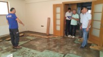 YOĞUN MESAİ - Bolvadin'de Selden Etkilenen 320 Evde Çalışma Başlatıldı