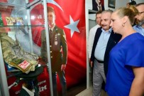 CÜNEYT YÜKSEL - Milletvekili Şentop'tan Şehit İşcan'ın Ailesine Ziyaret