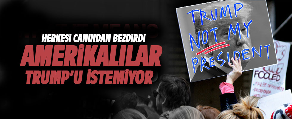 ABD'lilerin Yüzde 60'I Trump'tan Memnun Değil