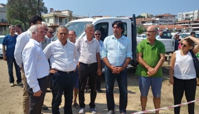 Başkan Kocaoğlu Foça'da İncelemelerde Bulundu