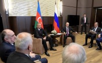 İLHAM ALIYEV - Putin Ve Aliyev Soçi'de Dağlık Karabağ Sorununu Görüştü