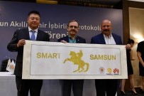 AKILLI SAYAÇ - Samsun'da 'Akıllı Şehir İş Birliği Protokolü' İmzalandı