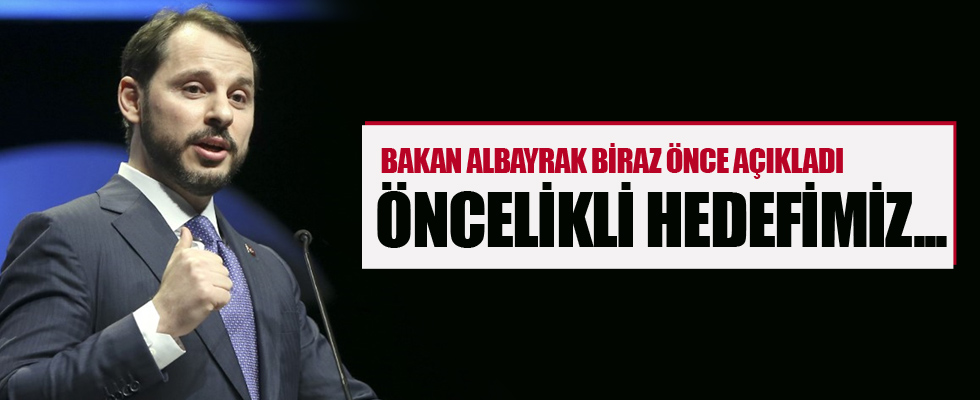 Bakan Albayrak'tan büyüme açıklaması!