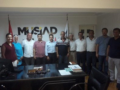 Başkan Ölçek'ten MÜSİAD'a Ziyaret