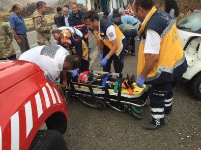 Darende'de Kaza Açıklaması 2 Yaralı