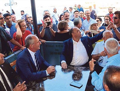 Muharrem İnce'ye İzmir'de şok tepki!