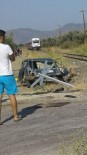 KAYAKÖY - Tren Kazasında Yaralanan Sürücü Hayatını Kaybetti