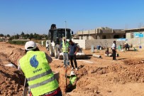 Akçakale'de Alt Yapı Çalışmaları Sürüyor