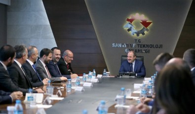 ATO Heyetinden Sanayi Ve Teknoloji Bakanı Mustafa Varank'a Ziyaret