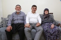 RıDVAN FADıLOĞLU - Fadıloğlu'nun Ziyareti Yaşlı Çifti Mutlu Etti