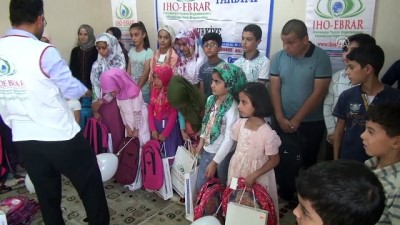 Bismil'de 50 Yetime Kırtasiye Yardımı