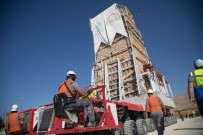 İMAM ABDULLAH - İmam Abdullah Türbesi'nin Minaresi Taşınmaya Başlandı
