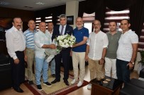 RAMAZAN YıLMAZ - Matso Başkanı Boztaş'tan Başsavcı Yılmaz'a Ziyaret