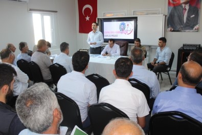 Samsat'ta Güvenli Eğitim Toplantısı Yapıldı