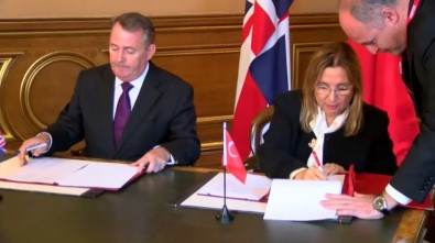 Türkiye-İngiltere Ticari Ortaklık Mutabakat Zaptı İmzalandı