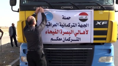 Türkmenlerden Basra'ya 108 Ton İçme Suyu Yardımı