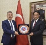 ULAŞ AKHAN - Ağrı'da Vali Yardımcısı Ve Kaymakam İçin Veda Yemeği Düzenlendi