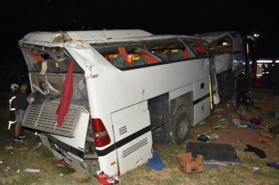 Aksaray'daki Otobüs Kazasında 1 Kişi Hayatını Kaybetti