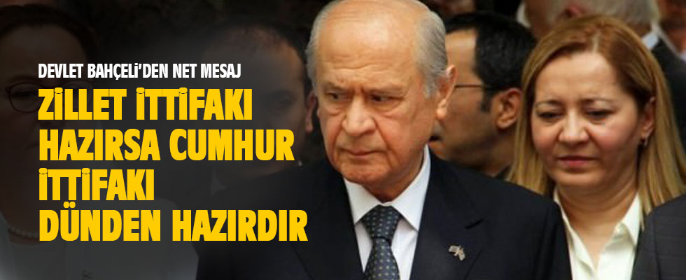 Bahçeli'den yerelde ittifak mesajı: Hazır ve kararlı