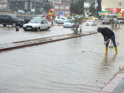 Bandırma'da sel felaketi