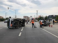 BEKIRPAŞA - Otomobil İle Kamyonet Çarpıştı Açıklaması 2 Yaralı