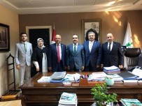 BURHANETTIN ÇOBAN - AK Parti Afyonkarahisar Heyetinden Bakan Yardımcısı Özkaldı'ya Ziyaret